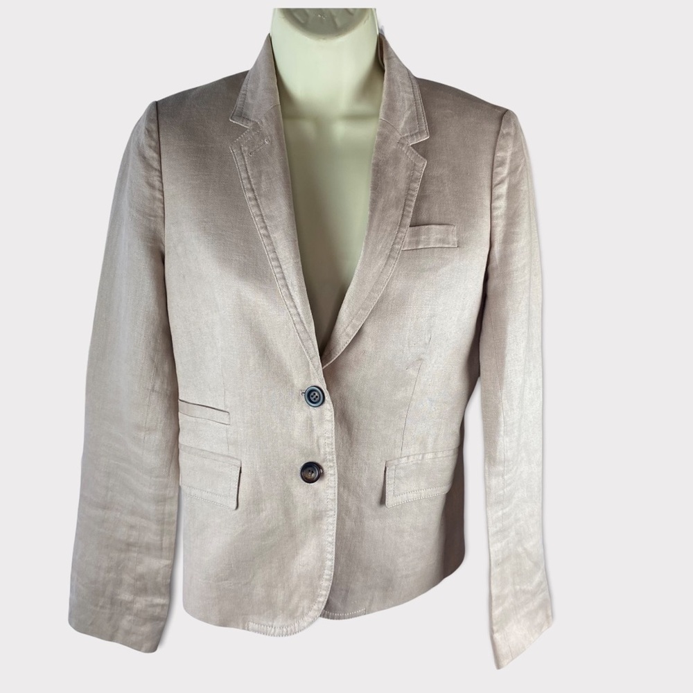 J. Crew Linen Blazer